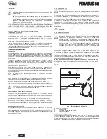 Preview for 50 page of Ferroli PEGASUS 56 Instructions For Use, Installation And Maintenance