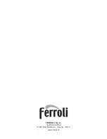 Preview for 60 page of Ferroli PEGASUS 56 Instructions For Use, Installation And Maintenance