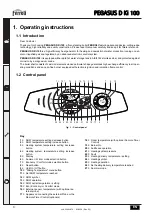 Предварительный просмотр 4 страницы Ferroli PEGASUS D Ki 100 Instructions For Use Manual