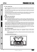 Предварительный просмотр 12 страницы Ferroli PEGASUS D Ki 100 Instructions For Use Manual