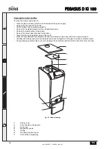 Предварительный просмотр 18 страницы Ferroli PEGASUS D Ki 100 Instructions For Use Manual