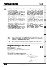 Предварительный просмотр 77 страницы Ferroli PEGASUS D Ki 100 Instructions For Use Manual