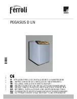 Ferroli PEGASUS D LN Instructions For Use, Installation And Maintenance preview