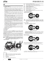 Предварительный просмотр 2 страницы Ferroli PEGASUS D LN Instructions For Use, Installation And Maintenance