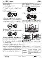 Предварительный просмотр 3 страницы Ferroli PEGASUS D LN Instructions For Use, Installation And Maintenance