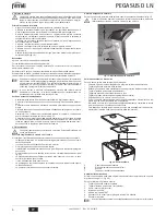 Предварительный просмотр 6 страницы Ferroli PEGASUS D LN Instructions For Use, Installation And Maintenance