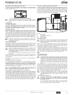 Предварительный просмотр 13 страницы Ferroli PEGASUS D LN Instructions For Use, Installation And Maintenance