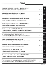 Preview for 3 page of Ferroli PREXTHERM RSH 1100 Manual