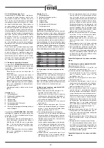 Preview for 48 page of Ferroli PREXTHERM RSH 1100 Manual