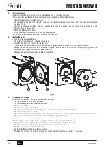 Предварительный просмотр 52 страницы Ferroli PREXTHERM RSW 720N-1060N Instruction For Use, Installation And Assembly