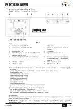 Предварительный просмотр 83 страницы Ferroli PREXTHERM RSW 720N-1060N Instruction For Use, Installation And Assembly