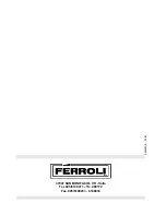 Предварительный просмотр 23 страницы Ferroli PREXTHERM Operating Instructions Manual