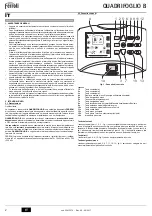 Предварительный просмотр 2 страницы Ferroli QUADRIFOGLIO B 125 Instructions For Use, Installation And Maintenance