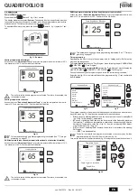 Preview for 67 page of Ferroli QUADRIFOGLIO B 125 Instructions For Use, Installation And Maintenance