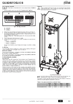 Preview for 107 page of Ferroli QUADRIFOGLIO B 125 Instructions For Use, Installation And Maintenance