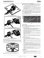 Предварительный просмотр 11 страницы Ferroli quadrifoglio Instructions For Use, Installation And Maintenance