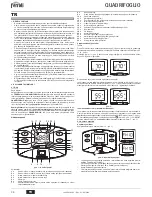 Предварительный просмотр 34 страницы Ferroli quadrifoglio Instructions For Use, Installation And Maintenance