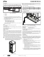 Предварительный просмотр 42 страницы Ferroli quadrifoglio Instructions For Use, Installation And Maintenance