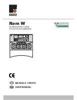 Ferroli Rem W User Manual preview