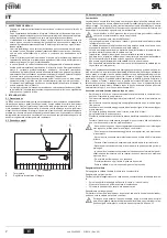 Предварительный просмотр 2 страницы Ferroli SFL 3 Instructions For Use, Installation And Maintenance