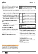 Preview for 22 page of Ferroli SKY ECO C Instructions For Use, Installation And Maintenance