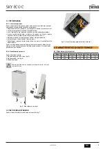 Preview for 23 page of Ferroli SKY ECO C Instructions For Use, Installation And Maintenance