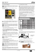 Предварительный просмотр 15 страницы Ferroli SKY ECO F 11 Instructions For Use, Installation And Maintenance