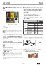 Preview for 25 page of Ferroli SKY ECO F 11 Instructions For Use, Installation And Maintenance