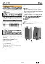 Preview for 27 page of Ferroli SKY ECO F 11 Instructions For Use, Installation And Maintenance