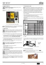 Preview for 35 page of Ferroli SKY ECO F 11 Instructions For Use, Installation And Maintenance