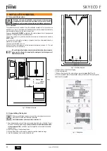 Preview for 44 page of Ferroli SKY ECO F 11 Instructions For Use, Installation And Maintenance