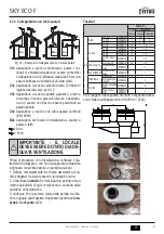 Preview for 9 page of Ferroli SKY ECO F Instructions For Use, Installation And Maintenance