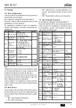 Preview for 15 page of Ferroli SKY ECO F Instructions For Use, Installation And Maintenance