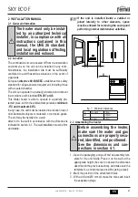 Preview for 81 page of Ferroli SKY ECO F Instructions For Use, Installation And Maintenance