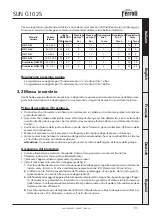 Preview for 11 page of Ferroli SUN G10 Operating, Installation And Maintenance Instructions