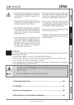 Preview for 19 page of Ferroli SUN G10 Operating, Installation And Maintenance Instructions