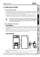 Preview for 21 page of Ferroli SUN G10 Operating, Installation And Maintenance Instructions