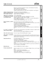 Preview for 49 page of Ferroli SUN G10 Operating, Installation And Maintenance Instructions