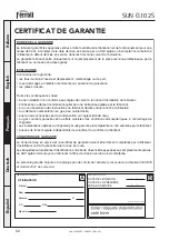 Preview for 52 page of Ferroli SUN G10 Operating, Installation And Maintenance Instructions