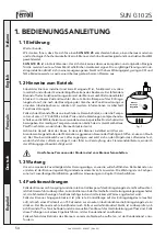 Preview for 54 page of Ferroli SUN G10 Operating, Installation And Maintenance Instructions