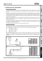 Preview for 73 page of Ferroli SUN G10 Operating, Installation And Maintenance Instructions