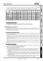 Preview for 79 page of Ferroli SUN G10 Operating, Installation And Maintenance Instructions