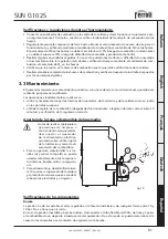 Preview for 81 page of Ferroli SUN G10 Operating, Installation And Maintenance Instructions