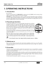 Preview for 20 page of Ferroli SUN G20 1S Operating, Installation And Maintenance Instructions