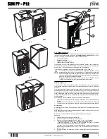 Preview for 5 page of Ferroli SUN P12 Instructions For Use, Installation And Maintenance