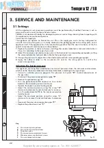 Preview for 22 page of Ferroli TEMPRA 12 Installation, Maintenance And User Instructions