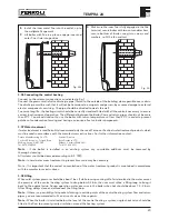 Preview for 23 page of Ferroli TEMPRA 24 Installation, Service And User Instructions Manual