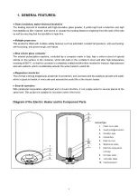 Предварительный просмотр 6 страницы Ferroli TIBER B 100 Instructions For Installation, Use And Upkeep