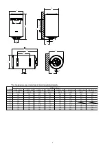 Preview for 8 page of Ferroli TIBER B 100 Instructions For Installation, Use And Upkeep