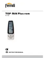 Ferroli TOP FAN Plus rem Instruction Manual предпросмотр